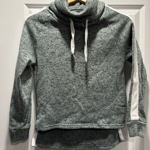 Derek Heart Green Cowl Neck Pullover - Small Athleisure Cozy